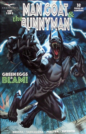 [Man Goat & The Bunnyman - Green Eggs & Blam! #1 (Cover B - Igor Vitorino)]