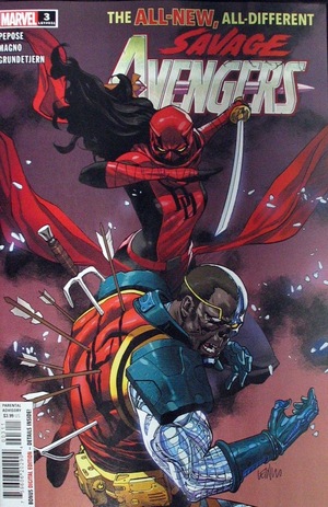 [Savage Avengers (series 2) No. 3 (standard cover - Leinil Francis Yu)]