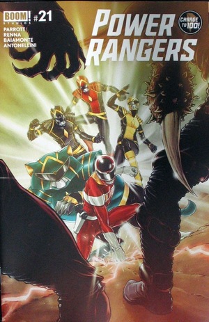 [Power Rangers #21 (regular cover - Guillaume Martinez)]