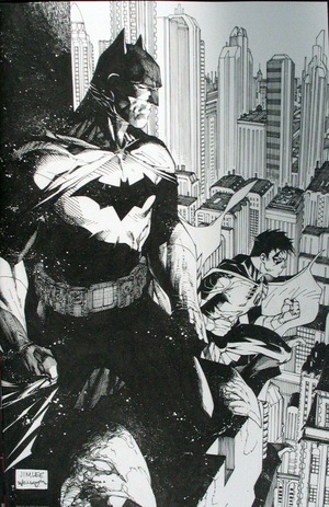[Batman (series 3) 125 (1st printing, variant full art B&W cover - Jim Lee)]