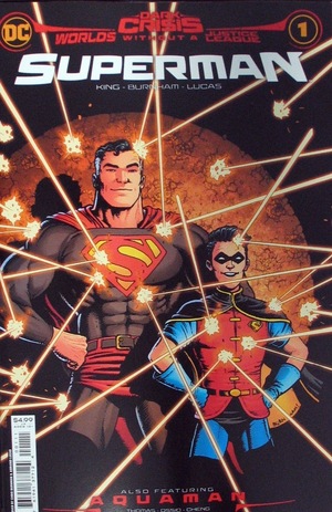 [Dark Crisis: Worlds Without a Justice League 1: Superman (standard cover - Chris Burnham)]