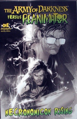 [Army of Darkness vs. Reanimator: Necronomicon Rising #1 (Cover G - Stuart Sayger B&W Incentive)]