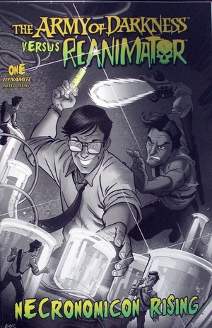 [Army of Darkness vs. Reanimator: Necronomicon Rising #1 (Cover I - Tony Fleecs B&W Incentive)]