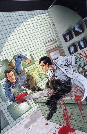 [Army of Darkness vs. Reanimator: Necronomicon Rising #1 (Cover S - Ken Haeser Full Art Incentive)]