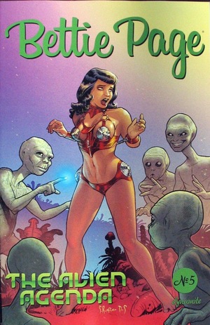 [Bettie Page - The Alien Agenda #5 (Cover C - Stephane Roux)]