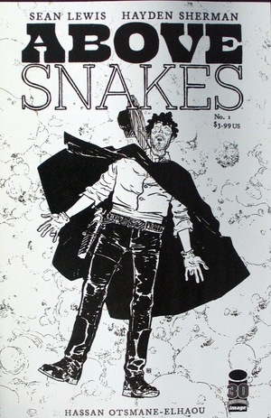 [Above Snakes #1 (variant B&W cover)]