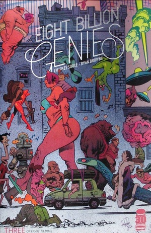 [Eight Billion Genies #3 (1st printing, Cover B - James Harren)]