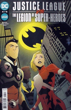 [Justice League vs. the Legion of Super-Heroes 4 (standard cover - Scott Godlewski)]
