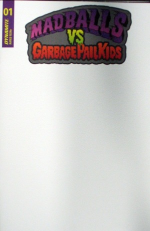 [Madballs Vs Garbage Pail Kids #1 (Cover D - Blank Authentix)]