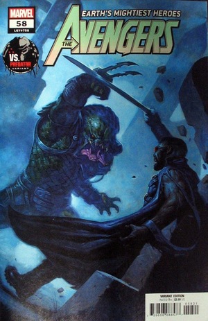 [Avengers (series 7) No. 58 (variant Marvel Vs. Predator cover - E.M. Gist)]