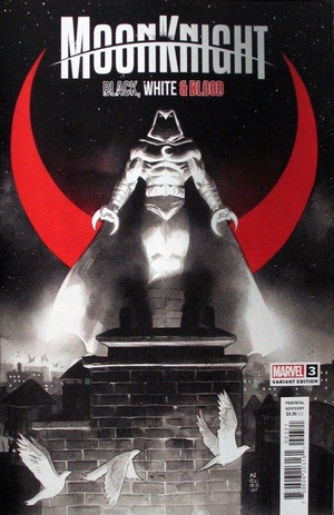 [Moon Knight: Black, White & Blood No. 3 (variant cover - Nic Klein)]