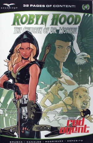 [Robyn Hood - The Children of Dr. Moreau (Cover A - Jeff Spokes)]