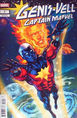 [Genis-Vell: Captain Marvel No. 1 (1st printing, variant cover - Dan Jurgens)]
