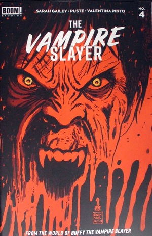 [Vampire Slayer #4 (variant blood red cover - Francesco Francavilla)]