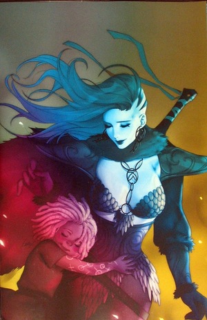 [Red Sonja (series 9) Issue #11 (Cover Q - Leirix Li Ultraviolet Full Art Incentive)]