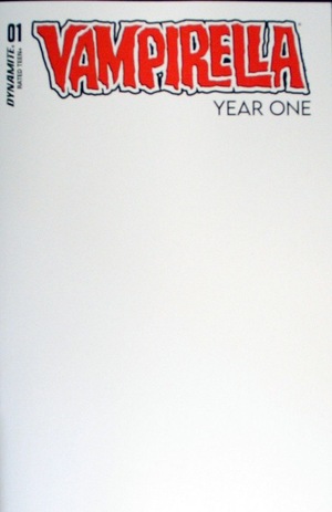 [Vampirella: Year One #1 (Cover F - Blank Authentix)]