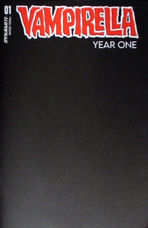 [Vampirella: Year One #1 (Cover X - Black Blank Authentix)]
