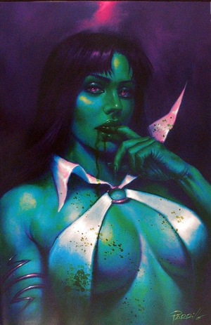 [Vampirella: Year One #1 (Cover ZH - Lucio Parrillo Ultraviolet Full Art Incentive)]