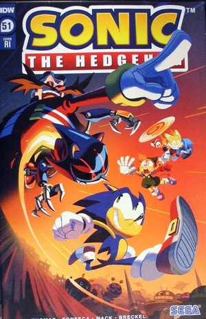 [Sonic the Hedgehog (series 2) #51 (Retailer Incentive Cover - Nathalie Fourdraine)]