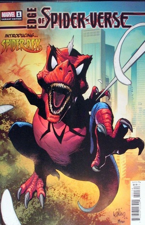 [Edge of Spider-Verse (series 2) No. 1 (1st printing, variant Spider-Rex cover - Leinil Francis Yu)]