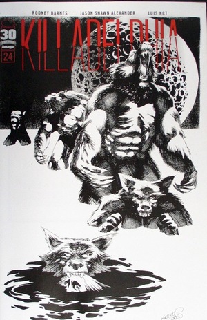 [Killadelphia #24 (Variant B&W Cover - Kelley Jones)]