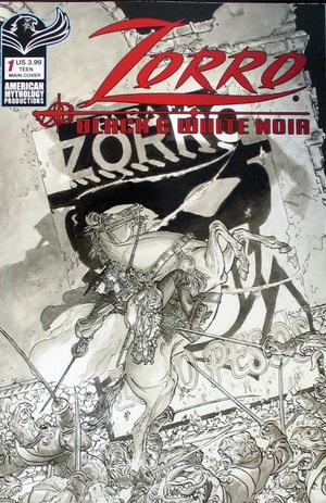 [Zorro: Black & White Noir #1 (regular cover - Michael William Kaluta)]