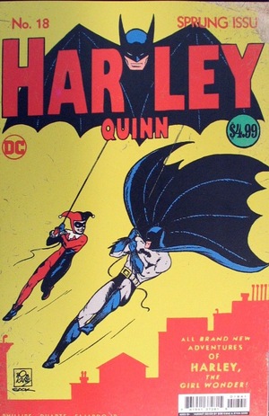 [Harley Quinn (series 4) 18 (variant cardstock Homage cover - Bob Kane & Ryan Sook)]