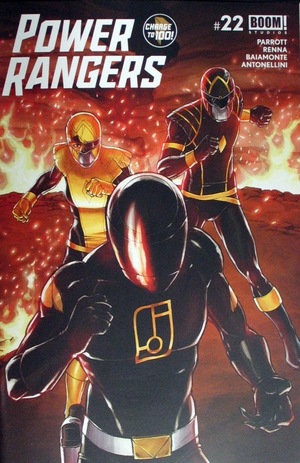 [Power Rangers #22 (regular cover - Guillaume Martinez)]