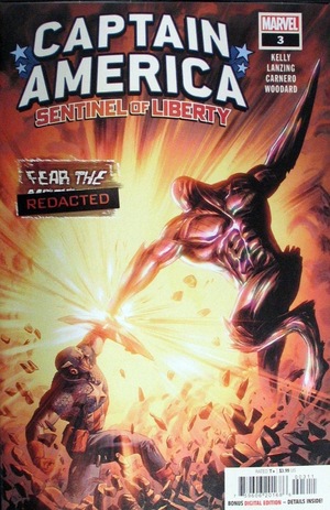 [Captain America: Sentinel of Liberty (series 2) No. 3 (standard cover - Carmen Carnero)]
