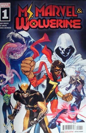 [Ms. Marvel and Wolverine No. 1 (standard cover - Sara Pichelli)]