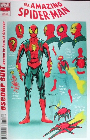 [Amazing Spider-Man (series 6) No. 7 (variant design cover - Patrick Gleason)]