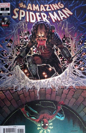[Amazing Spider-Man (series 6) No. 7 (variant Marvel Vs. Predator cover - Cory Smith)]