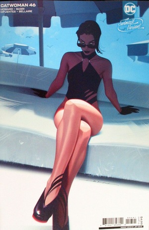 [Catwoman (series 5) 46 (variant cardstock Swimsuit cover - Jeff Dekal)]