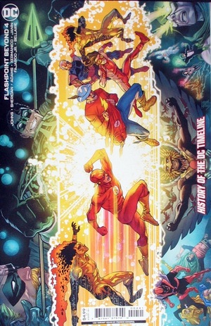 [Flashpoint Beyond 4 (variant cardstock History of the DC Timeline cover - Francis Manapul)]