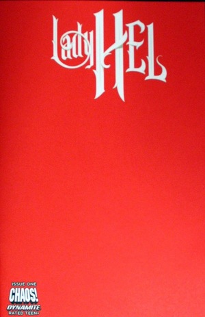 [Lady Hel #1 (Cover S - Blood Red Blank Authentix)]