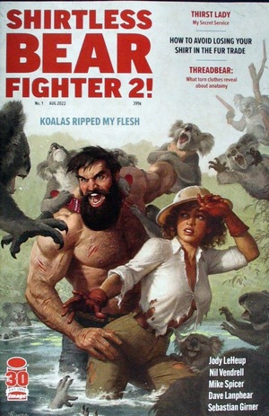[Shirtless Bear-Fighter 2 #1 (Cover D - Paolo Rivera Incentive)]