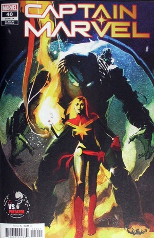 [Captain Marvel (series 11) No. 40 (variant Marvel Vs. Predator cover - Cary Nord)]