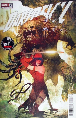 [Daredevil (series 7) No. 2 (1st printing, variant Marvel Vs. Predator cover - Bill Sienkiewicz)]