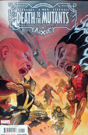 [A.X.E.: Death to the Mutants No. 1 (standard cover - Esad Ribic)]