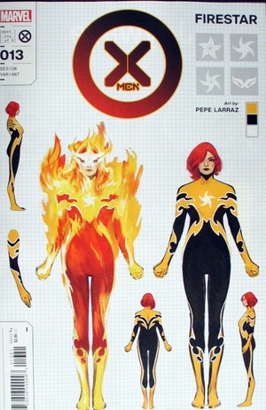 [X-Men (series 6) No. 13 (variant design cover - Pepe Larraz)]