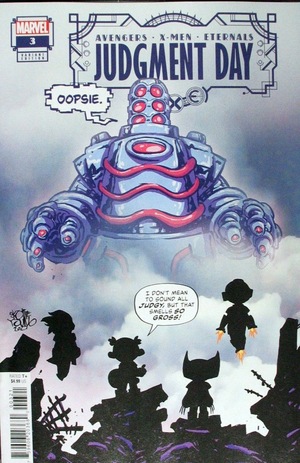 [A.X.E.: Judgment Day No. 3 (variant cover - Skottie Young)]