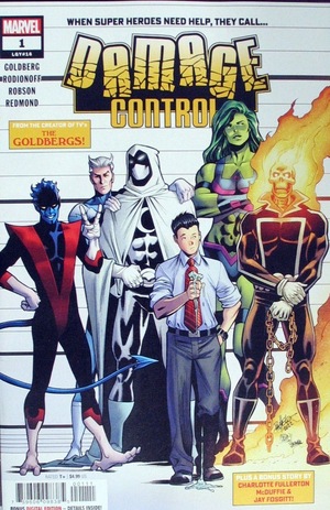 [Damage Control (series 4) No. 1 (standard cover - Carlos Pacheco)]