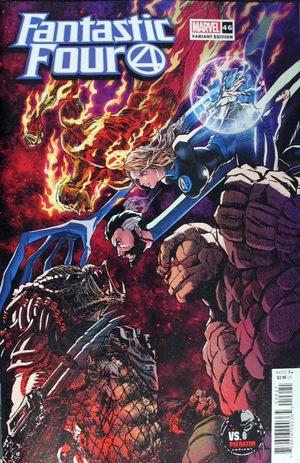 [Fantastic Four (series 6) No. 46 (variant Marvel Vs. Predator cover - Superlog)]