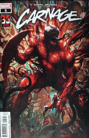 [Carnage (series 3) No. 5 (standard cover - Kendrick Lim)]