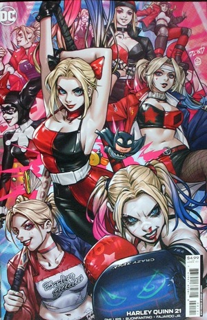 [Harley Quinn (series 4) 21 (variant cardstock cover - Derrick Chew)]