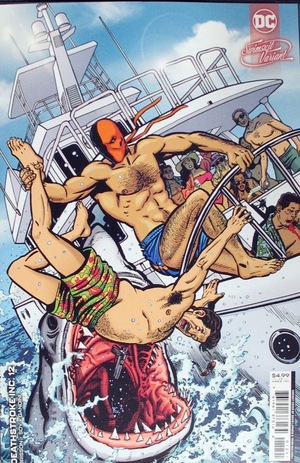 [Deathstroke Inc. 12 (variant cardstock Swimsuit cover - David Lapham)]