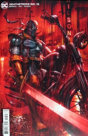 [Deathstroke Inc. 12 (variant cardstock cover - Ivan Tao)]