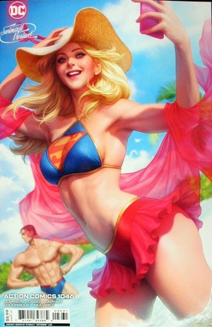 [Action Comics 1046 (variant cardstock Swimsuit cover - Artgerm)]