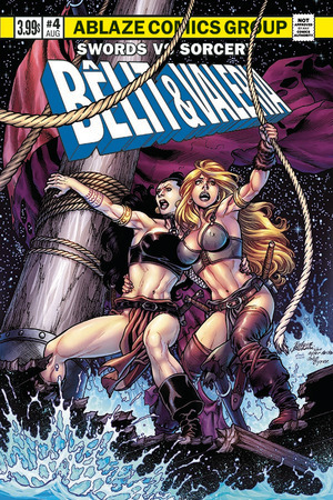 [Belit & Valeria - Swords vs Sorcery #4 (Cover D - Rodney Buchemi)]