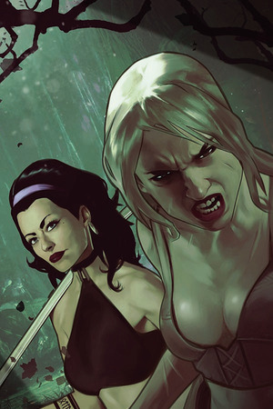 [Belit & Valeria - Swords vs Sorcery #4 (Cover E - Francesco Tomselli Full Art Incentive)]